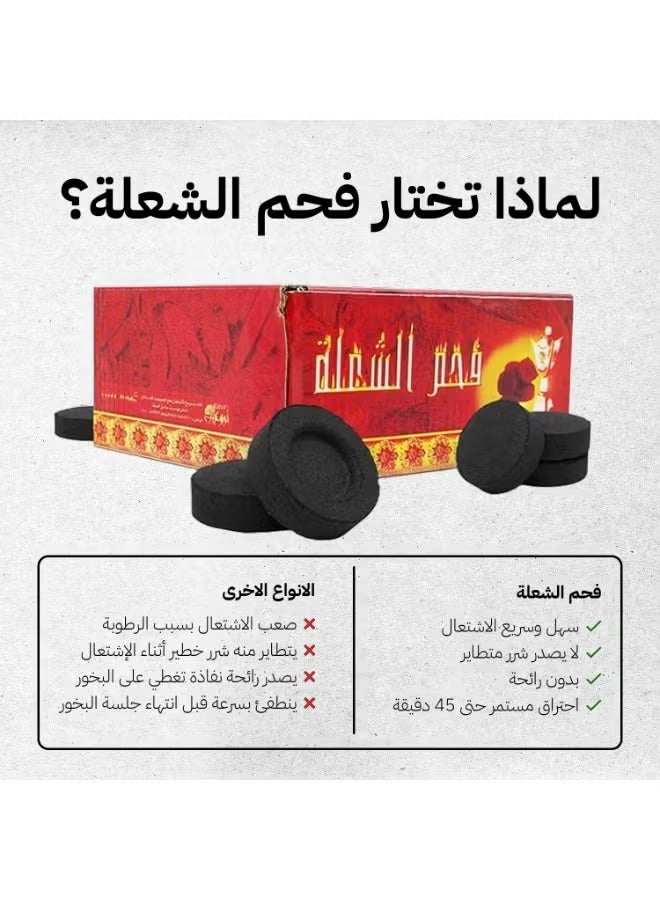 Fast-Lighting Incense Charcoal (100Pcs) - Image 3